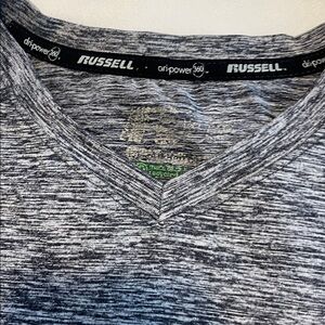 Russell Athletic Heather Gray Short Sleeve Tee